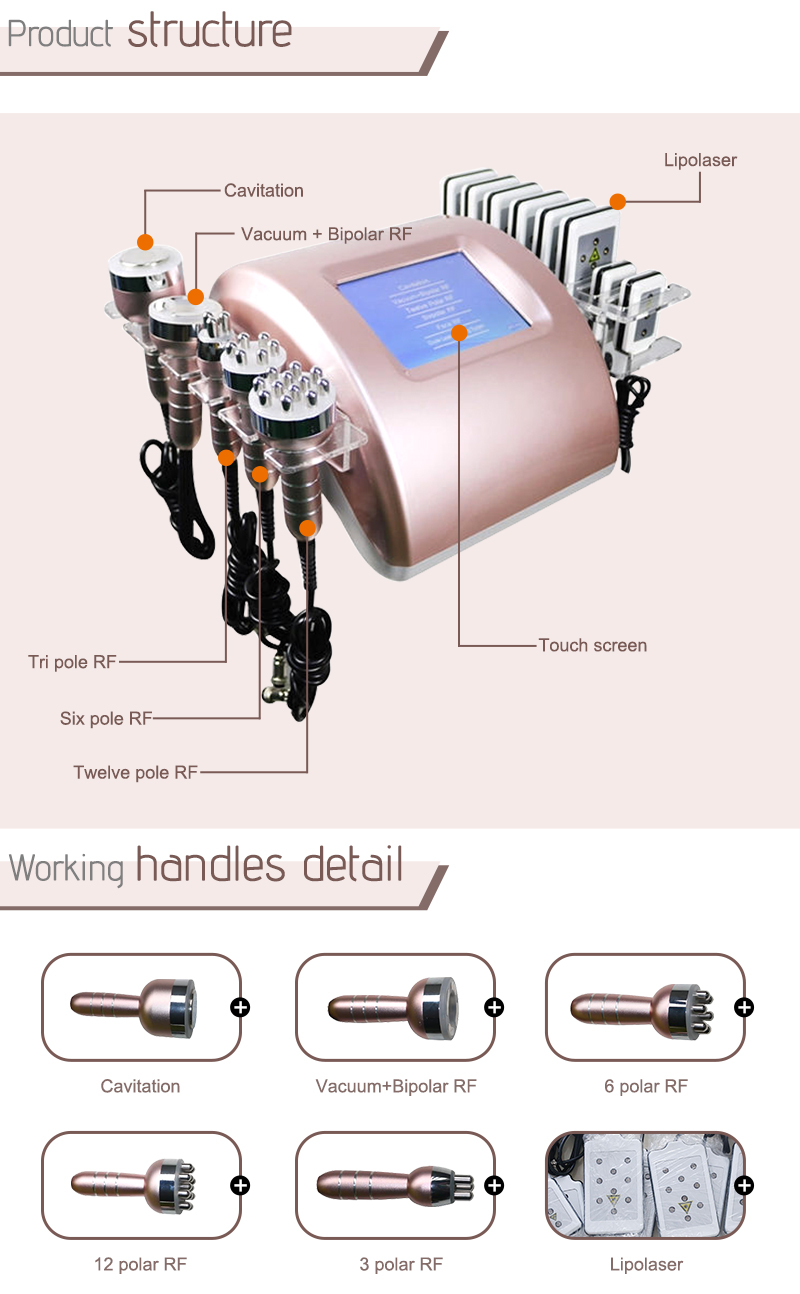 Cavitation Machine Lipolaser Rf Slimming & Beautifying for Sale Buy